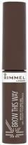 Thumbnail for your product : Rimmel Brow This Way Eyebrow Gel - Dark Brown
