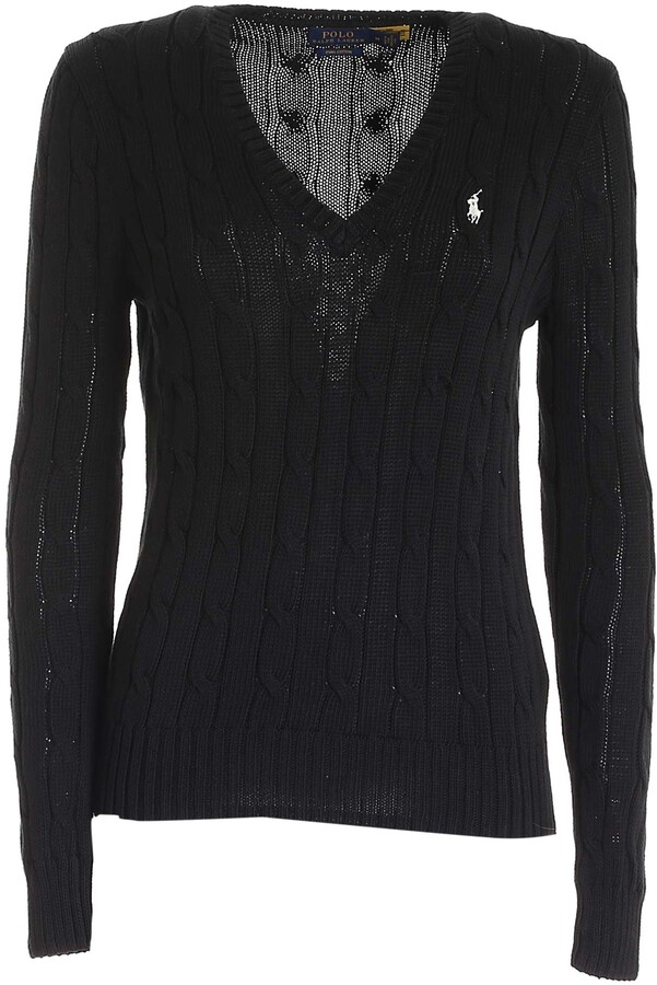 black polo sweaters