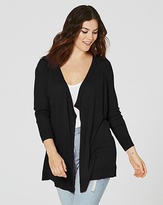 women's linen black cardigan sweaters - ShopStyle