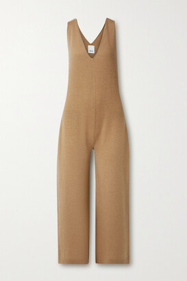Allude Wool And Cashmere-blend Jumpsuit