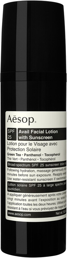 avail facial lotion with sunscreen