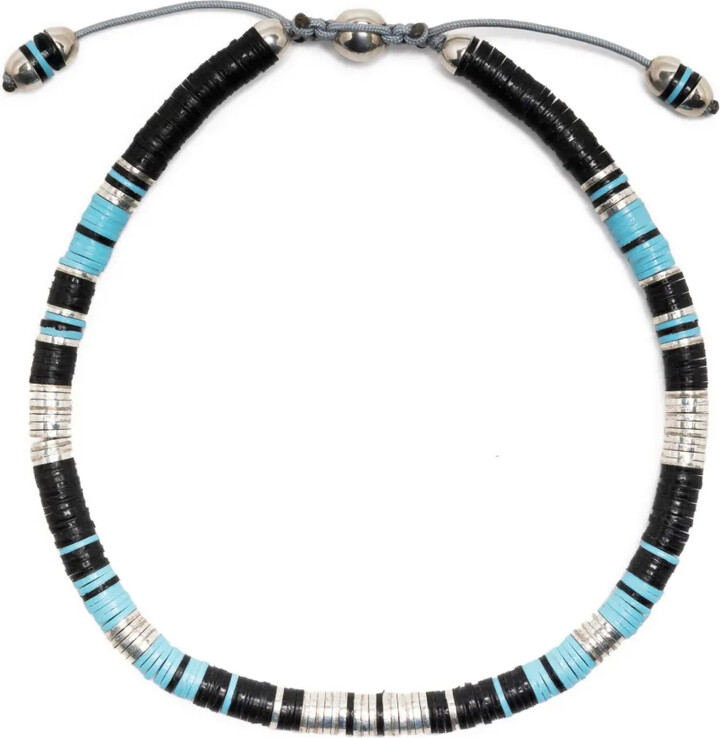 MAOR 18kt White Gold Beaded Bracelet