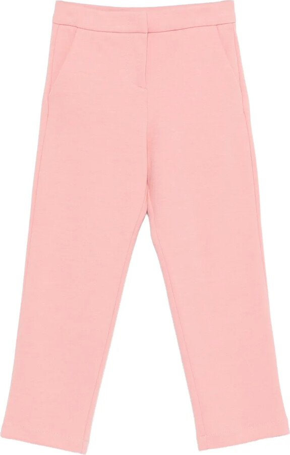 Simonetta Heart-Detail Trousers