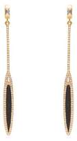 Thumbnail for your product : Monique Péan 18kt Gold, Diamond & Jade Earrings - Womens - Black