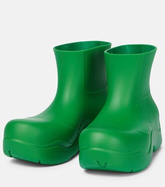 Bottega Veneta Puddle rubber ankle boots