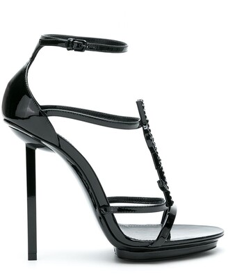 Saint Laurent Cassandra 110mm heeled sandals