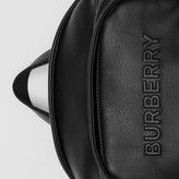 Thumbnail for your product : Burberry Large Logo Embossed Leather Backpack
