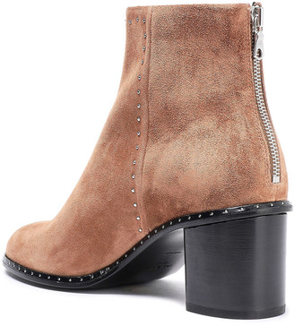 Rag & Bone Willow Studded Suede Ankle Boots