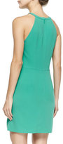 Thumbnail for your product : Tibi Bibelot Cross-Front Fitted Dress