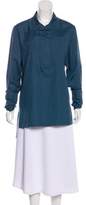 Thumbnail for your product : Marni Silk Collared Tunic