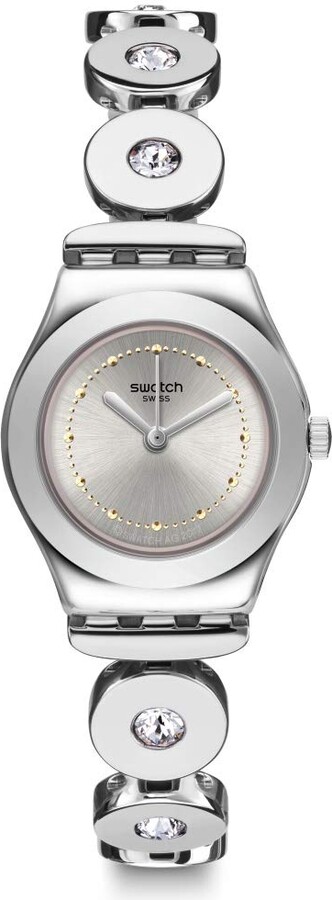 Swatch Women's Gray Watches | ShopStyle