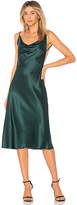Thumbnail for your product : Amanda Uprichard Charmeuse Cowl Midi Slip Dress