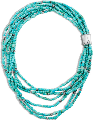 John Hardy Bead Necklace with Turquoise