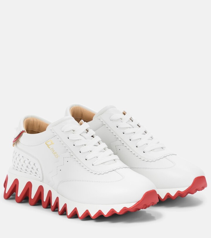 Christian Louboutin White Women's Sneakers & Athletic Shoes | Shop 