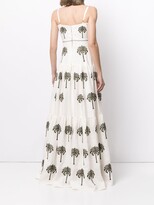 Thumbnail for your product : Agua by Agua Bendita Lima embroidered maxi dress