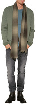 Thumbnail for your product : Polo Ralph Lauren Wool-Blend Ombre Plaid Scarf in Heather Olive