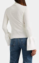 Thumbnail for your product : Alexander Wang Women's Cotton Bell-Sleeve Sweater - White