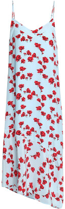 Equipment Cool Breeze Floral-print Silk Crepe De Chine Midi Dress