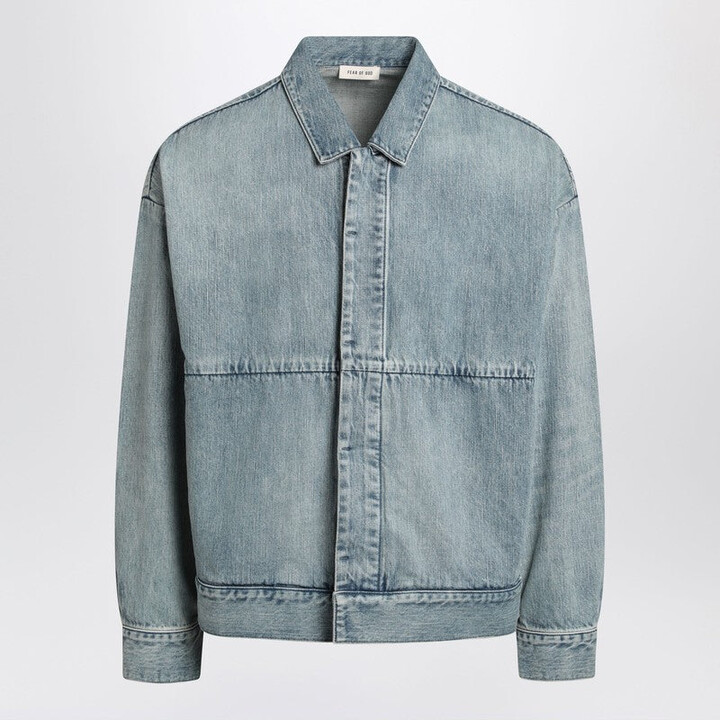 Fear Of God Men's blue blue Trucker Jacket