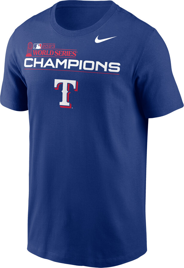 Nike Texas Rangers 2023 World Series Champions Roster Men's MLB TShirt