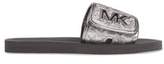 Thumbnail for your product : MICHAEL Michael Kors Eli Seneca Glitter Slide Sandal