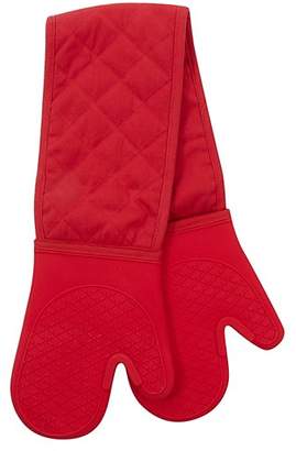 George Home Red Double Silicone Oven Glove