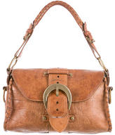 Thumbnail for your product : Mulberry Embossed Leather Satchel