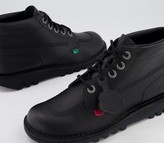 Thumbnail for your product : Kickers Kick Hi F Black Black Leather