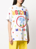 Thumbnail for your product : Moschino logo letter printed T-shirt