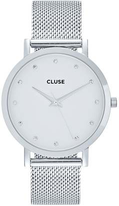Cluse PAVANE Watch silvercoloured/white