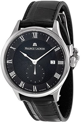 Maurice Lacroix Men's MP6907-SS001-310 Tradition Analog Display Swiss Automatic Black Watch