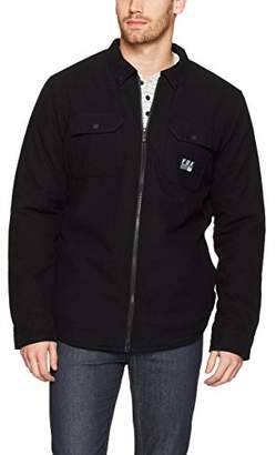 Fox Men's Torrent Sherpa Lined Zip Flannel Jacket
