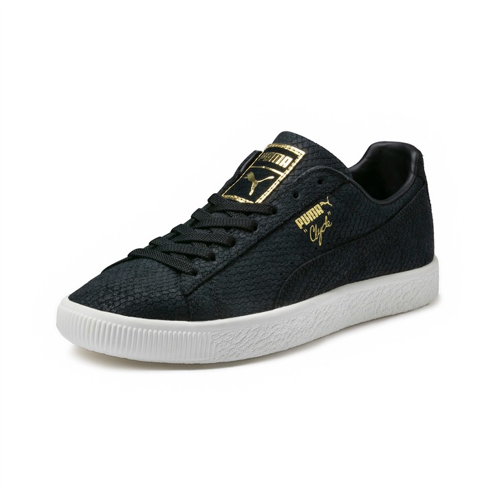puma clyde leather sneakers