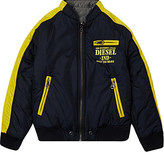 Thumbnail for your product : Diesel Reversible baseball jacket 4-16 years