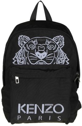 Kenzo Backpack In Black Color With Logo