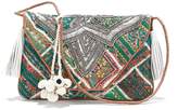 Antik batik Pochette brodée style patchwork MILAH WALLET