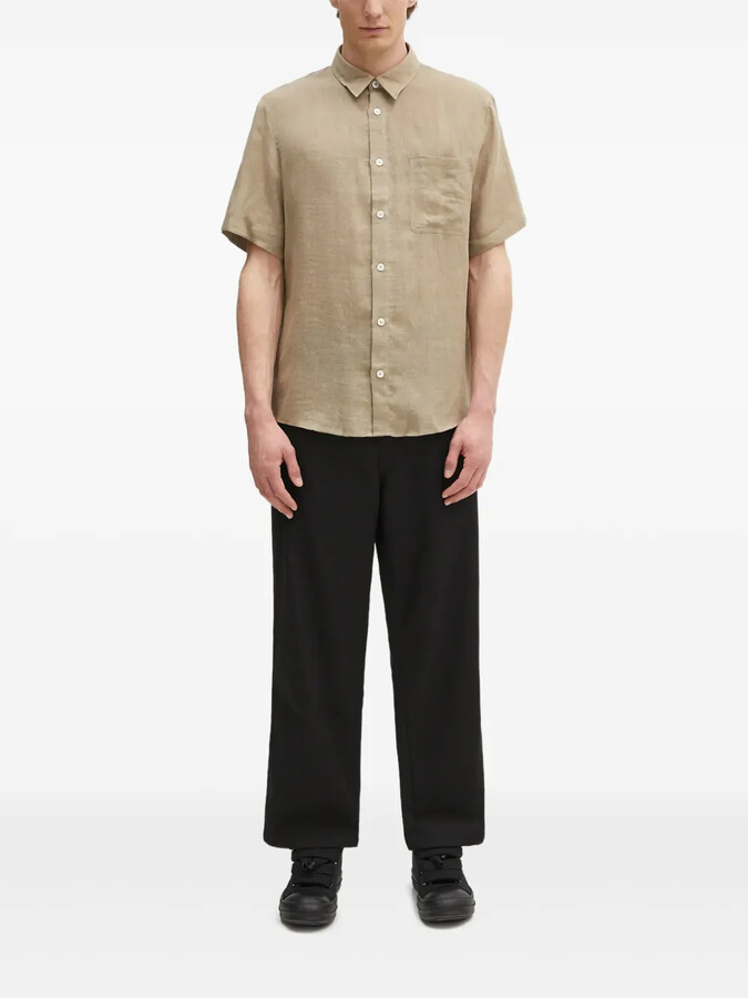 A.P.C. Bellini short-sleeve pocket shirt