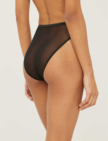 Thumbnail for your product : Cosabella Soire high-waisted mesh briefs