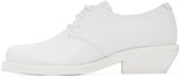 Thumbnail for your product : MM6 MAISON MARGIELA White Leather Oxfords
