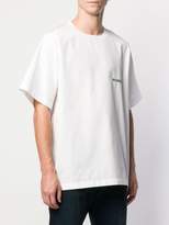 Thumbnail for your product : DSQUARED2 logo patch oversized T-shirt