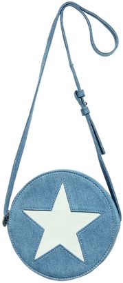 Stella McCartney Star Cutout Denim Shoulder Bag