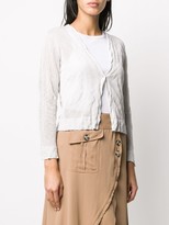 Thumbnail for your product : Fabiana Filippi One Button Cardigan