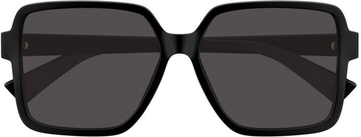 Bottega Veneta Square Frame Sunglasses