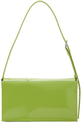 Bzees BY FAR Green Patent Billy Bag