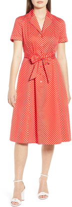 anne klein red dress