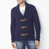 Thumbnail for your product : La Redoute R jeans Cable Knit Shawl Collar Cardigan