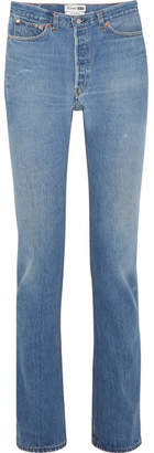 RE/DONE + Cindy Crawford The Crawford High-rise Straight-leg Jeans