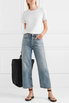 Thumbnail for your product : Ninety Percent Net Sustain Jenna Organic Cotton-jersey T-shirt