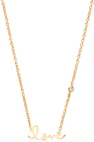 Thumbnail for your product : Sydney Evan Shy by Love Necklace with Diamond Bezel