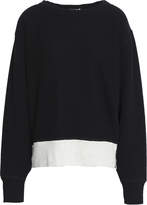 Thumbnail for your product : Rag & Bone Two-tone French Cotton-terry Sweatshirt
